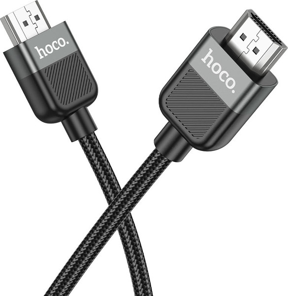 Изображение товара Кабель Hoco US09 ver2.0 HDMI (m) HDMI (m) (2м, черный)