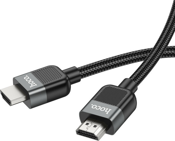 Изображение товара Кабель Hoco US09 ver2.0 HDMI (m) HDMI (m) (2м, черный)