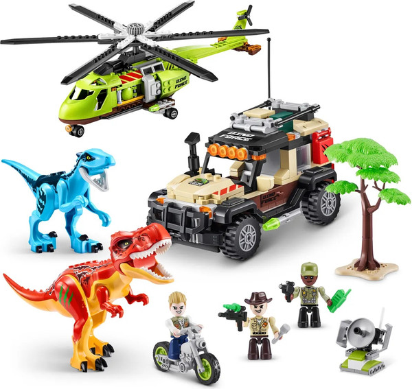 Изображение товара Конструктор Zuru Дино-Приключения S1 / 83156 (592эл)