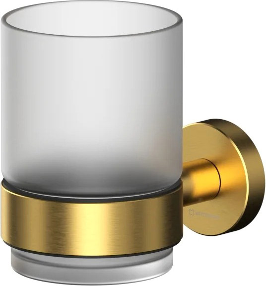 Изображение товара Стакан для зубной щетки и пасты Whitecross Ergo ER2230GLB (брашированное золото)