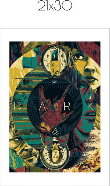 Изображение товара Постер Citydecor Тьма 1 (21x30)