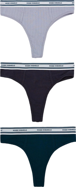 Изображение товара Комплект женских трусов Mark Formelle 412533-3 (р.86, антрацит)