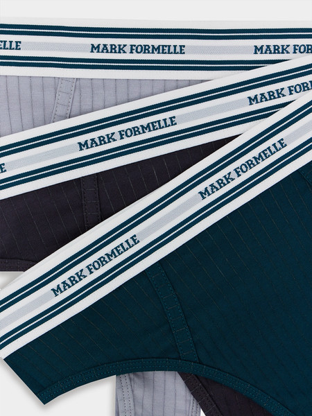 Изображение товара Комплект женских трусов Mark Formelle 412533-3 (р.90, антрацит)