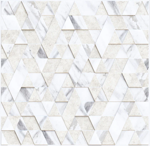 Изображение товара Панель ПВХ Регул Самоклеящаяся Эффект мозаика Геометриум (474x474x3мм)