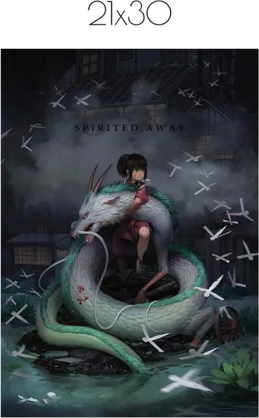 Изображение товара Постер Citydecor Унесенные призраками 7 (21x30)