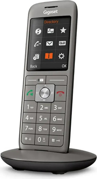 Изображение товара Дополнительная телефонная трубка Gigaset CL660HX HSB RUS / S30852-H2862-S301 (черный)