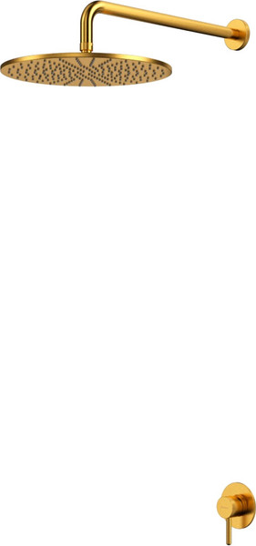 Изображение товара Душевая система со смесителем Whitecross Y YSET01GLB (брашированное золото)