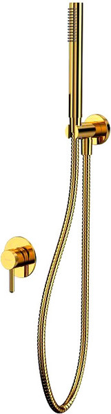 Изображение товара Душевой гарнитур со смесителем Whitecross Y YSET02GL (золото)