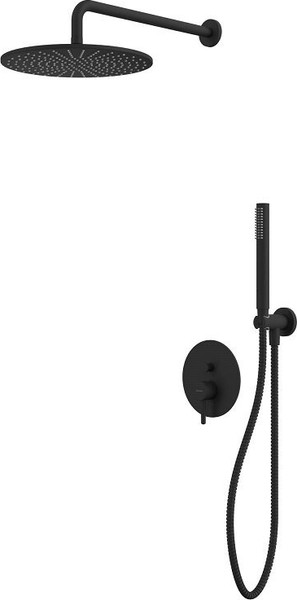 Изображение товара Душевая система со смесителем Whitecross Y YSET04BL (черный матовый)