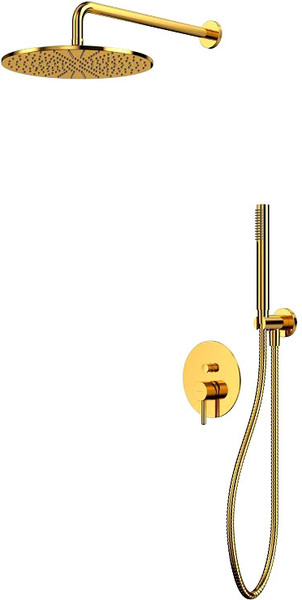 Изображение товара Душевая система со смесителем Whitecross Y YSET04GL (золото)