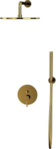 Изображение товара Душевая система со смесителем Whitecross Y YSET04GL (золото)