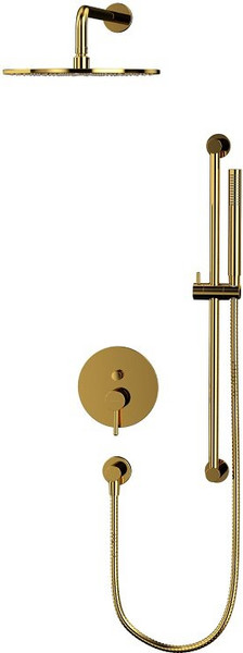 Изображение товара Душевая система со смесителем Whitecross Y YSET05GL (золото)