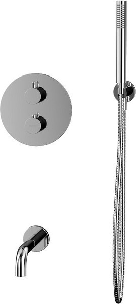 Изображение товара Душевая система со смесителем Whitecross Y YSET10CR (хром)