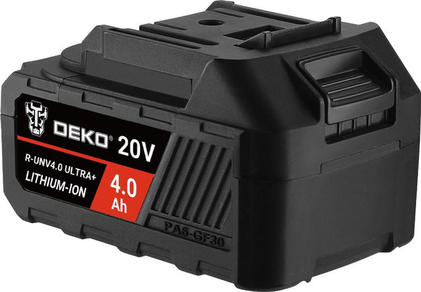Изображение товара Аккумулятор для электроинструмента Deko R-UNV4.0 Ultra+ / 083-1017