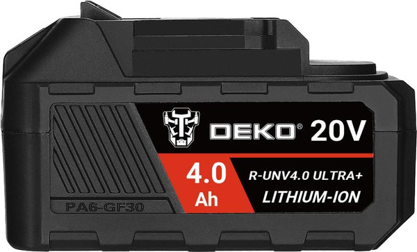 Изображение товара Аккумулятор для электроинструмента Deko R-UNV4.0 Ultra+ / 083-1017