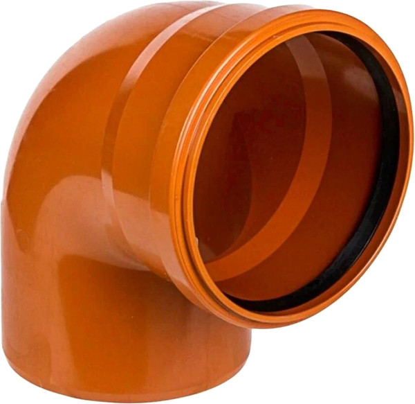 Изображение товара Отвод наружной канализации Valfex 160 / 30101160 (рыжий)
