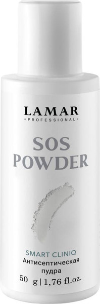 Изображение товара Тальк для тела Lamar Professional SOS Powder Антисептическая пудра (100мл)