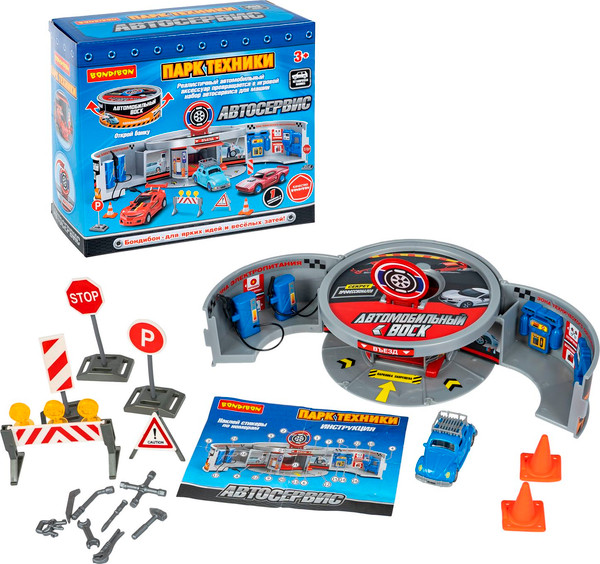 Изображение товара Автосервис игрушечный Bondibon Автосервис / ВВ6480