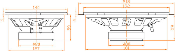 Изображение товара Среднечастотная АС DL Audio Piranha 57 V.2