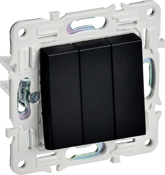 Изображение товара Выключатель IEK Skandy SK-V30-0-10-K02 (черный)