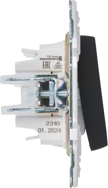 Изображение товара Выключатель IEK Skandy SK-V30-0-10-K02 (черный)