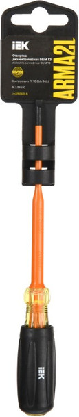 Изображение товара Отвертка IEK A2L5-SC31-T3-SL-35-100