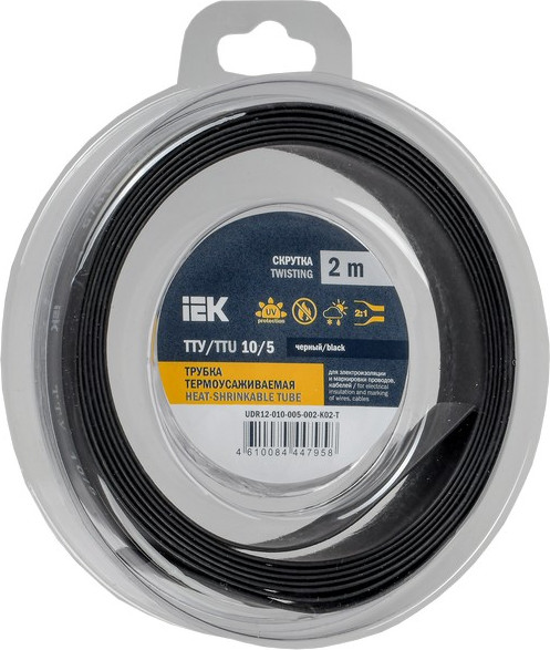 Изображение товара Трубка термоусаживаемая IEK UDR12-010-005-002-K02-T