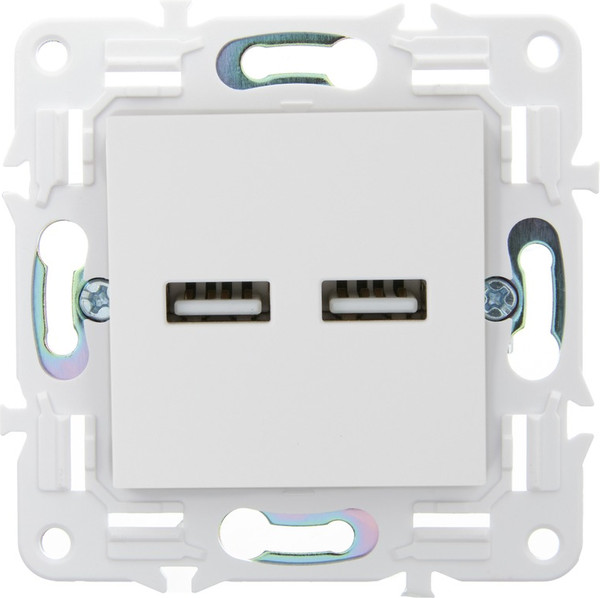 Изображение товара Розетка IEK Skandy SK-U21-D31-K01 (арктический белый)