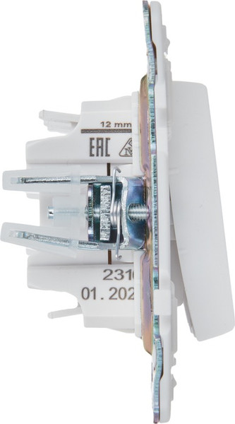 Изображение товара Выключатель IEK Skandy SK-V30-0-10-K01 (арктический белый)