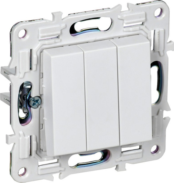 Изображение товара Выключатель IEK Skandy SK-V30-0-10-K01 (арктический белый)