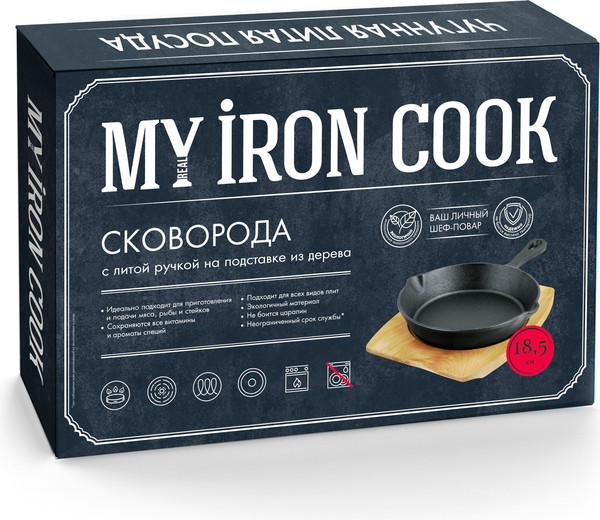 Изображение товара Сковорода Myron Cook MC2204W