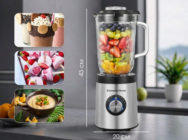 Изображение товара Блендер стационарный Zigmund & Shtain BS-481 D