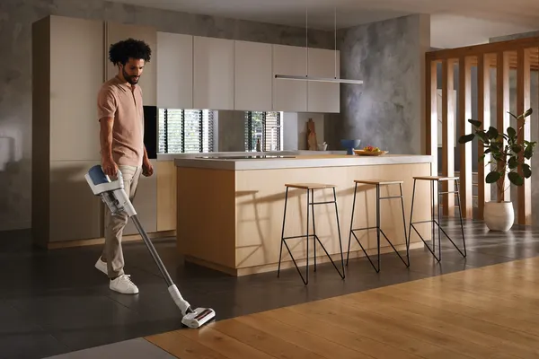 Изображение товара Вертикальный пылесос Miele Duoflex HX1 PowerLine (нордический синий)