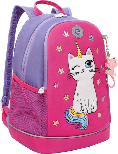 Изображение товара Школьный рюкзак Grizzly RG-463-10 (фиолетовый/розовый)