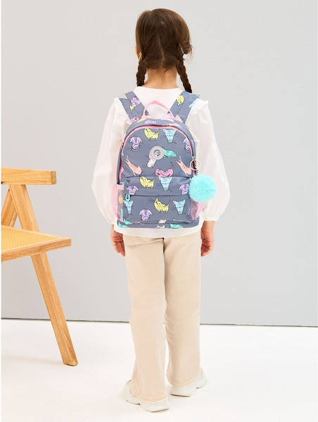 Изображение товара Детский рюкзак Grizzly RK-578-4 (серый)