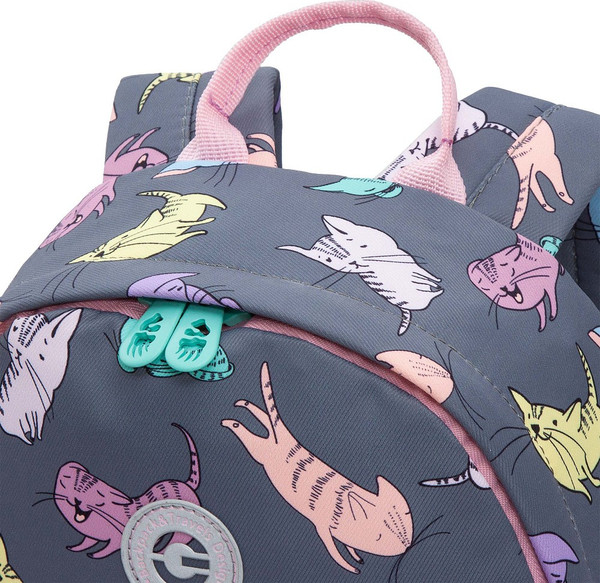 Изображение товара Детский рюкзак Grizzly RK-578-4 (серый)