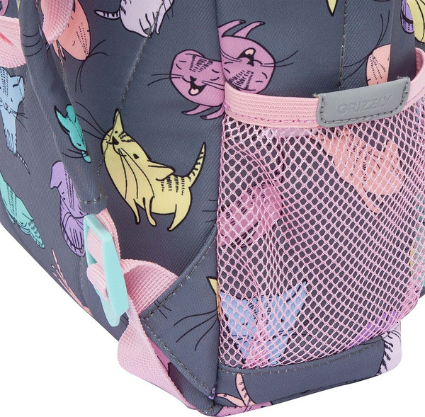 Изображение товара Детский рюкзак Grizzly RK-578-4 (серый)