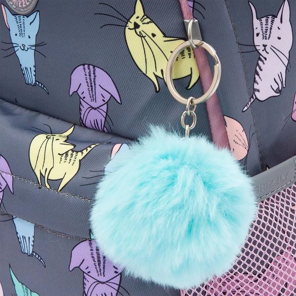 Изображение товара Детский рюкзак Grizzly RK-578-4 (серый)