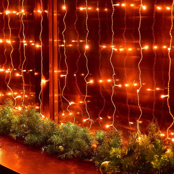 Изображение товара Световой занавес Uniel ULD-C3020-160/DTA / UL-00012095 (янтарный)