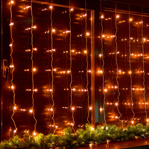 Изображение товара Световой занавес Uniel ULD-C3020-160/DTA / UL-00012095 (янтарный)