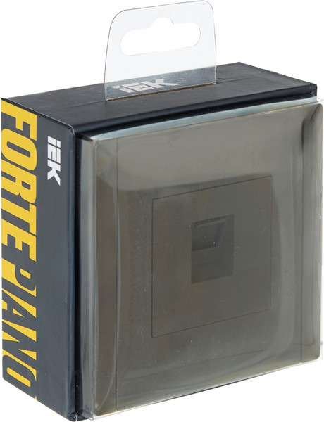 Изображение товара Розетка IEK Forte&Piano FP-K10-1-K03 (серый)