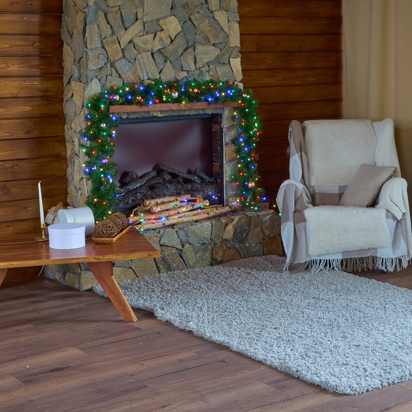 Изображение товара Светодиодная гирлянда Uniel Роса ULD-S3000-300/DGA / UL-00012084 (разноцветный)