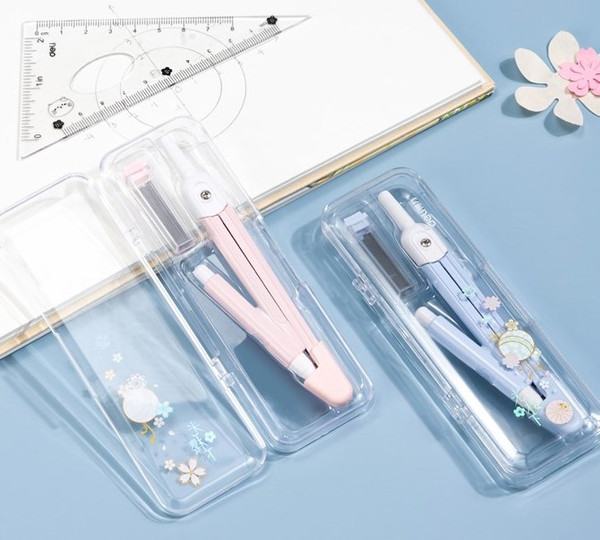 Изображение товара Циркуль Deli Sakura / 72166 (розовый)