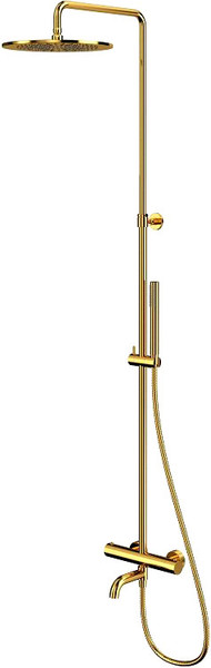 Изображение товара Душевая система со смесителем Whitecross Y1234GL (золото)
