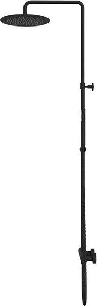 Изображение товара Душевая система со смесителем Whitecross Y1254BL (черный матовый)