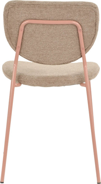 Изображение товара Стул Stool Group Gigi / DRC-9155 (коричневый/ножки розовые)