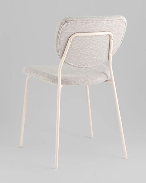 Изображение товара Стул Stool Group Gigi / DRC-9155 (серый/ножки белые)