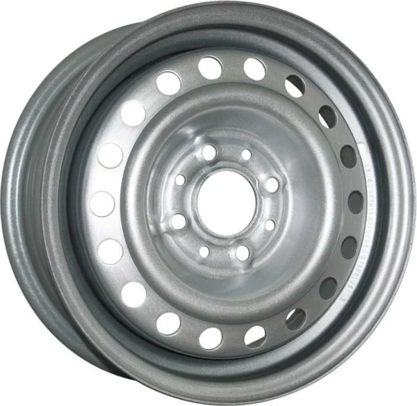 Изображение товара Штампованный диск Eurodisk 64B35B 15x6" 4x98мм DIA 58.6мм ET 35мм Silver