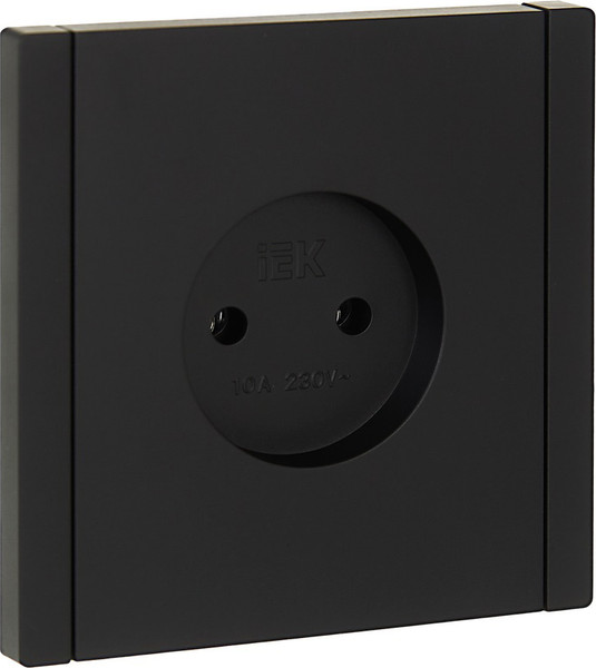 Изображение товара Розетка IEK Forte&Piano FP-R10-10-K02 (черный)