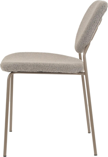 Изображение товара Стул Stool Group Gigi / DRC-9155-B (темно-серый букле/ножки серые)